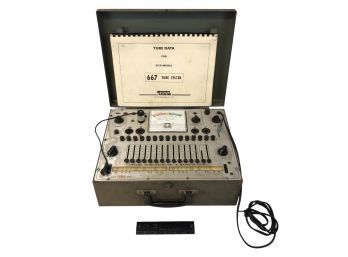 EICO 667 Dynamic Conductance Tube And Transistor Tester With Manual - S12-3