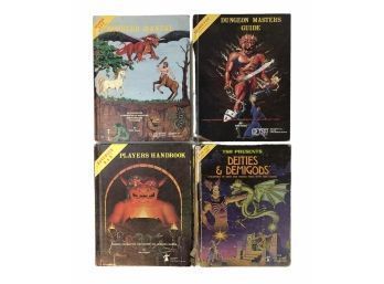 Vintage Advanced Dungeons & Dragons Hardcover Handbooks - #S2-3