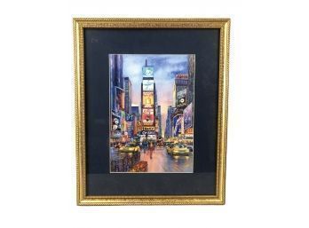 Times Square New York City Framed Print - #SW