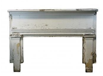 Antique Solid Wood Fireplace Mantel Surround - #SW