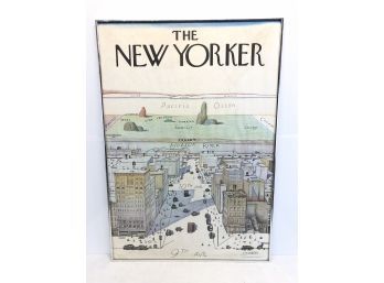 The New Yorker 1976 Magazine Cover Framed Poster