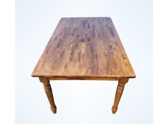 Solid Wood Farmhouse Kitchen Table