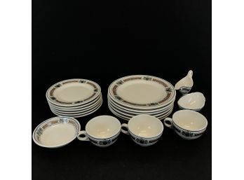 Lamberton Scammell Ivory China Dish Set - Made In America