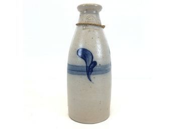 Rowe Pottery Works Salt Glaze Stoneware Bottle Vase