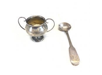 Sterling Silver Spoon & Cup