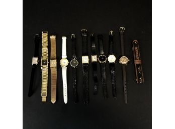 Large Wristwatch Lot - Gucci, Cartier & More