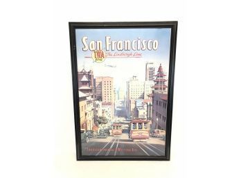 San Francisco TWA Travel Poster