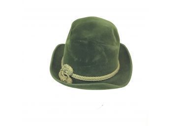Vtg Brooks Brothers P&C Habig Vienna Hatters Fedora Ventilo Velour Hat - Made In Austria