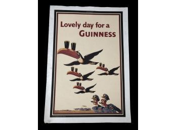 Lovely Day For A Guinness Advertising Poster, Printed By The Guinness Museum, Dublin - #S11-4