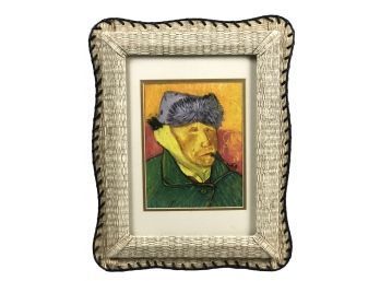 (After) Vincent Van Gogh 'Self Portrait, 1889' Painting, Signed A.R. - #BW-A1