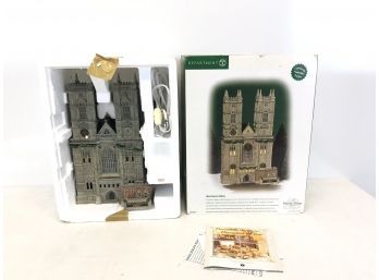 Department 56 Westminster Abbey With Original Box