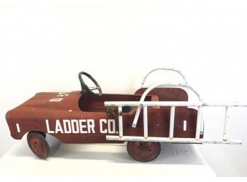 1960s Ladder Co. OFD Hook & Ladder Fire Truck Pedal Car