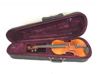 Lidl Violin Model 220 With Softcase, Dresden Bridge - Made In Czech Republic