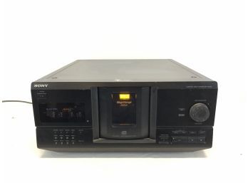 Sony Mega Storage 200 CD Player CDP-CX235