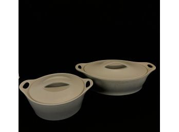 Corningware Creations Stoneware Covered Casserole Dishes