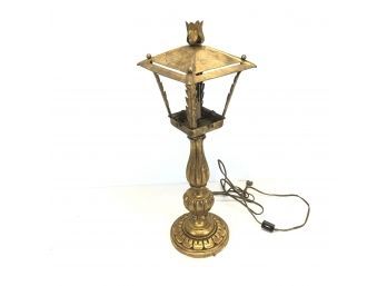 MCM Gilded Italian Table Lamp