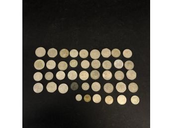Mixed Foreign Coins 1960s/1970s/1980s