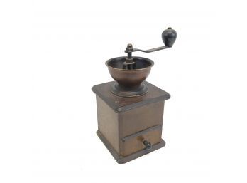Antique Hand Crank Coffee Grinder