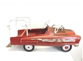 1960s The Fire Dept Ladder Company No. 1 Pedal Car