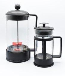 French Press Pair Of 2 Coffee Presses