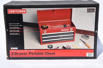 Craftsman 3 Drawer Portable Tool Chest Toolbox
