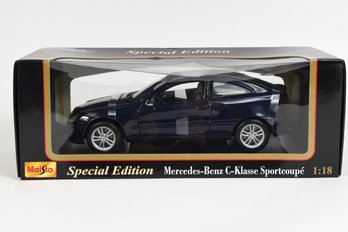 Special Edition Mercedes Benz C-class Sport Coupe 1:18 Scale Die-cast Model Car By Maisto