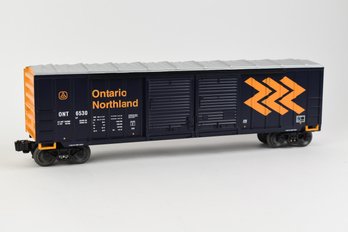 Lionel Trains Ontario Northland Train Box Car O Gauge With Sliding Doors