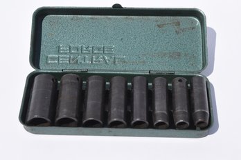 Central Forge 6pt Socket Set W/ Hard Case  6 Sockets