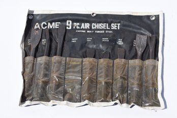 Acme Air Chisel 8pc Chrome Molly Forged