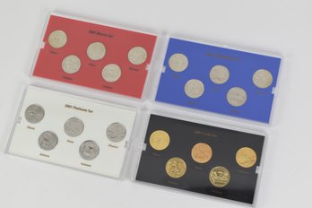 2003 State Quarter Collection Gold Platinum Denver & Philadelphia Mint Coinage