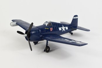 F6F-6N Night Hellcat 1:48 Scale Die-cast Model Airplane W/ Retracting Wheels And Spinning Prop