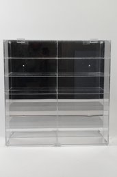 Die-cast Model Display Case Plexiglass W/ Mirror Backing & Plexi Door - #3
