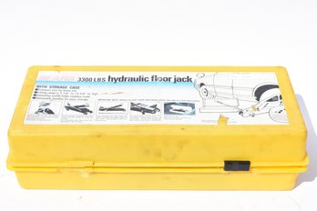Sears 3300lb Hydraulic Floor Jack With Easy To Find Case