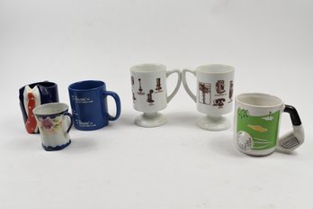 6 Unique Mugs AT&t Telephone Company Mug