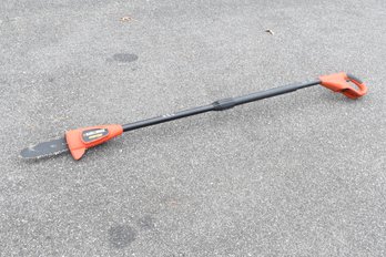 Black And Decker Cordless Electric Chainsaw Polesaw     **No Battery**