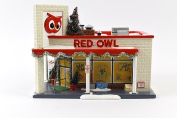 Department 56 The Original Snow Village Red Owl Grocery Store Dept 56