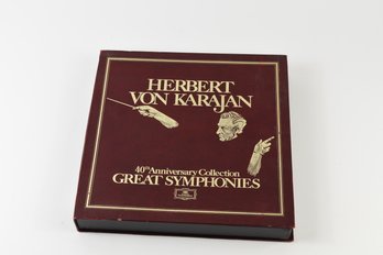 Herbert Von Karajan 40th Anniversary Collection Great Symphonies 12 Vinyl Records