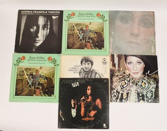 Sonny & Cher Vinyl Records 7 Total