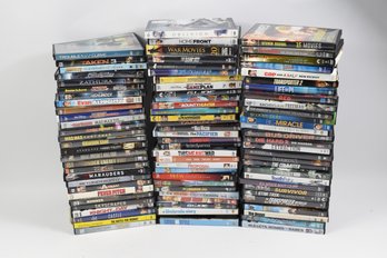 Big Lot Of 89 DVDs Action Sci-fi Comedy Fantasy And More!
