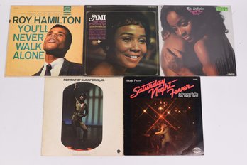 Saturday Night Fever   Roy Hamilton   AMI   Sammy Davis Jr   The Stylelistics Vinyl Records   5 Total