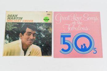 Dean Martin & Greatest Love Songs Of The Fabulous 50s 12' Vinyl Records