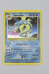 Gyarados Holographic Pokemon Trading Card