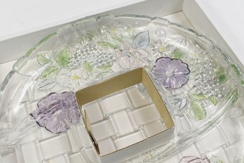 Beautiful Serving Platter By Contemporary Glass Collection