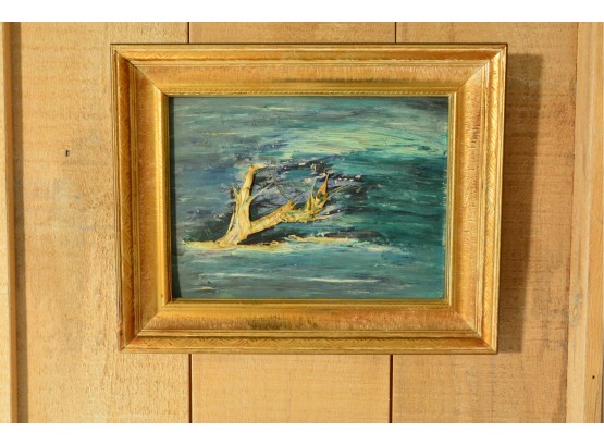JW Signed Abstract Painting