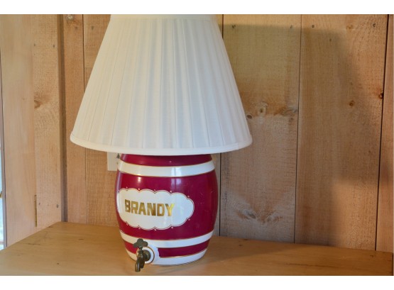 Vintage Porcelain Brandy Lamp
