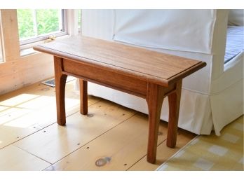 Handcrafted Teak Side Table