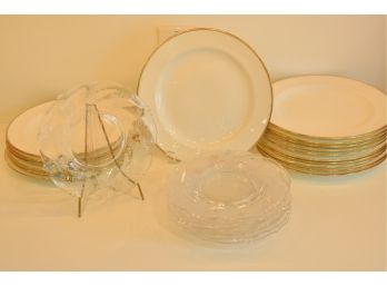 Vintage Plates, Inc. Cauldon Gold Rim