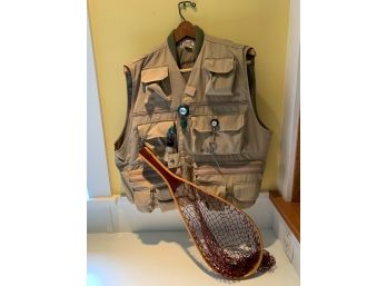 Orvis Fly Fishing Vest And Contents