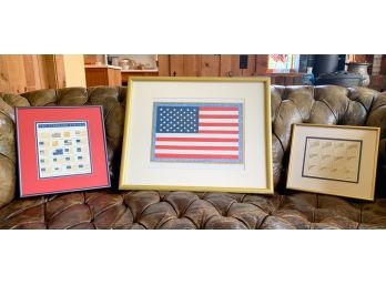 American Flag Prints (3)