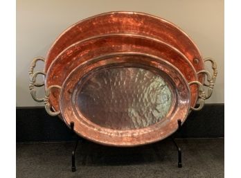 Nesting Copper Platters